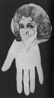 A drawing by the 'young woman' (Nadja)